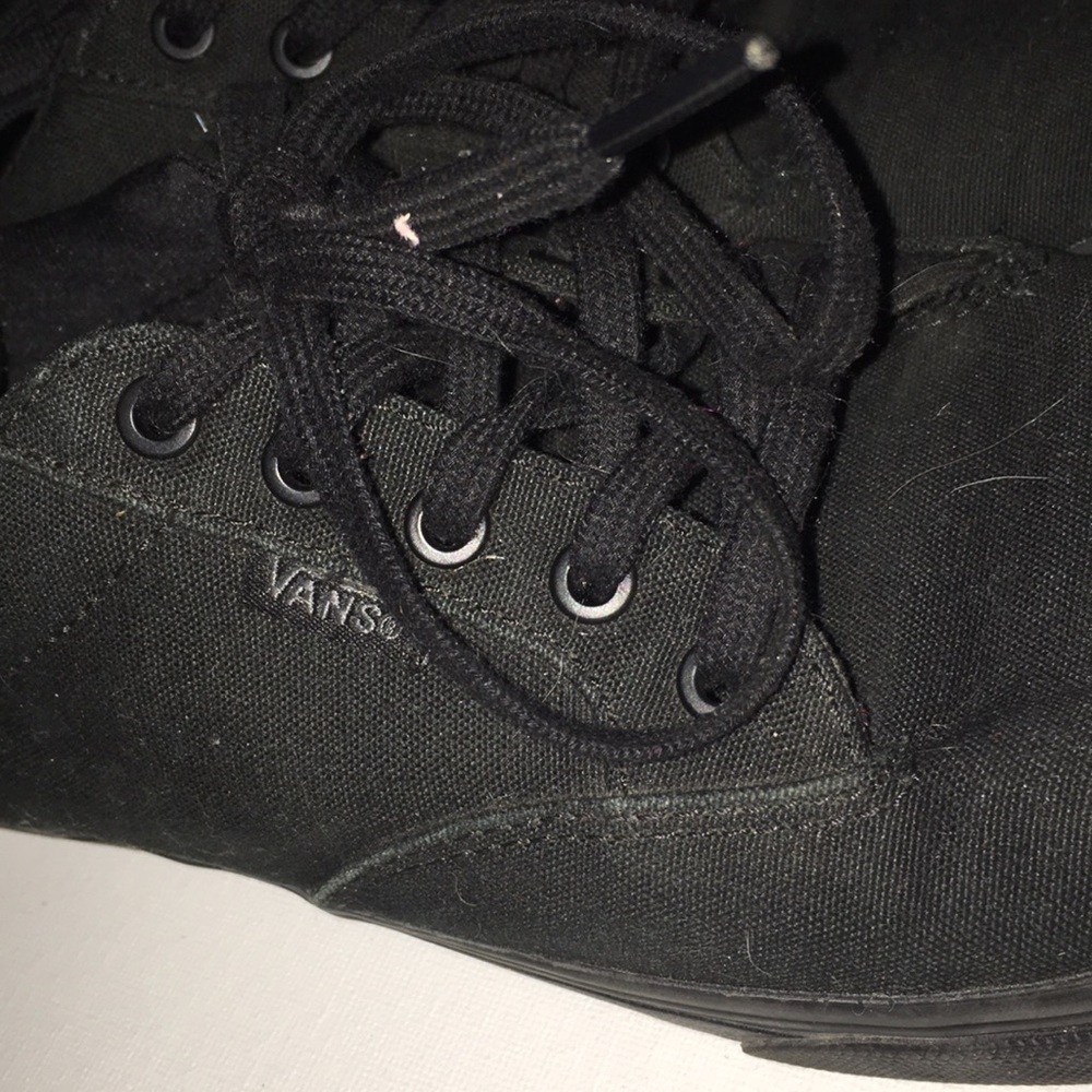 Black Van Shoes!